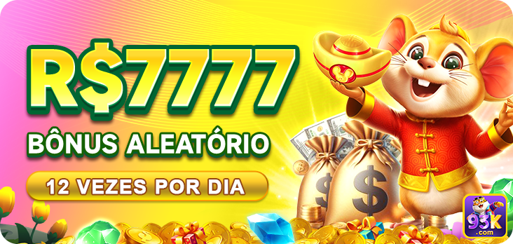 R$7777 BONUS ALEATORIO 12 VEZES POR DIA